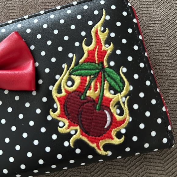 Banned Flaming Cherry Wallet - NWT!! - Picture 2 of 4